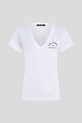 Karl Lagerfeld tricou din bumbac A3W17104 alb