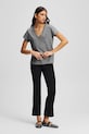 Karl Lagerfeld tricou din bumbac gri A3W17104