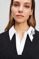 Odzież Karl Lagerfeld t-shirt bawełniany A3W17113 czarny