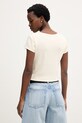 Oblečenie Calvin Klein Jeans tričko dámske LV047C200G béžová