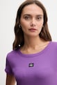 Calvin Klein Jeans t-shirt fioletowy LV047C200G