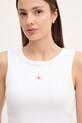Calvin Klein Jeans top biały LV047C201G