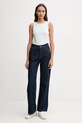 Calvin Klein Jeans top LV047C201G zielony AW25