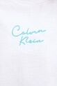 Calvin Klein Jeans tricou din bumbac LV047C202G alb