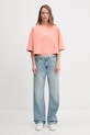 Calvin Klein Jeans t-shirt in cotone LV047C202G arancione AW25