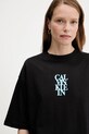 Calvin Klein Jeans tricou din bumbac negru LV047C818G