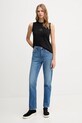 Calvin Klein Jeans top bawełniany LV047C852G czarny AW25