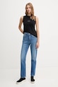 Calvin Klein Jeans top din bumbac LV047C852G negru AW25