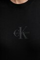 Calvin Klein Jeans top bawełniany LV047C852G czarny