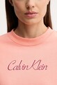 Pamučna majica Calvin Klein Jeans narančasta LV047C854G