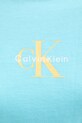 Хлопковая футболка Calvin Klein Jeans бирюзовый LV047C856G