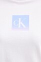 Хлопковая футболка Calvin Klein Jeans белый LV047C864G