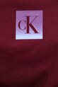 Calvin Klein Jeans t-shirt bawełniany bordowy LV047C864G