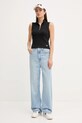 Calvin Klein Jeans top LV047C909G czarny AW25