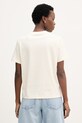 Odzież Calvin Klein Jeans t-shirt damski bawełniany LV047C912G beżowy