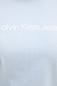 Calvin Klein Jeans t-shirt damski bawełniany LV047C912G niebieski