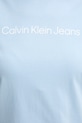 Памучна тениска Calvin Klein Jeans LV047C912G син