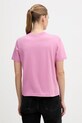 Odzież Calvin Klein Jeans t-shirt bawełniany LV047C912G fioletowy
