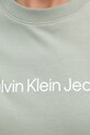 Calvin Klein Jeans t-shirt damski bawełniany LV047C912G zielony