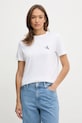 Памучна тениска Calvin Klein Jeans LV047C905G черен AW25