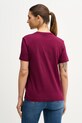 Odjeća Pamučna majica Calvin Klein Jeans LV047B224G bordo