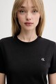 Одежда Хлопковая футболка Calvin Klein Jeans LV047B224G чёрный