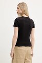 Oblečenie Bavlnené tričko Tommy Jeans DW0DW21340 čierna