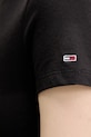 Tommy Jeans tricou din bumbac DW0DW21340 negru