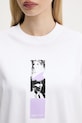 Karl Lagerfeld Jeans t-shirt bawełniany A3W17053 biały