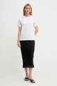 BOSS t-shirt bawełniany 50545660 biały AW25
