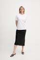 BOSS t-shirt bawełniany biały 50545660