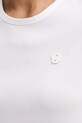 BOSS t-shirt bawełniany 50545671 biały