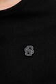 BOSS t-shirt bawełniany czarny 50545671