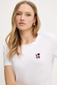 BOSS Orange t-shirt bawełniany biały 50545288
