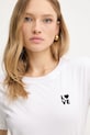 BOSS Orange t-shirt bawełniany biały 50545288