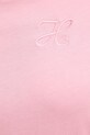 Βαμβακερό μπλουζάκι HUGO ροζ 50550901