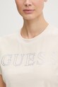 Guess t-shirt dziecięcy COUTURE V3BI01.K0232 beżowy