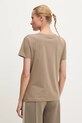 Odzież Guess t-shirt bawełniany INGRID V5YI08.J1314 beżowy
