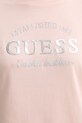 Guess t-shirt bawełniany NINA V5YI12.J1314 pomarańczowy