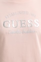 Bavlněné tričko Guess NINA V5YI12.J1314 oranžová