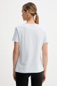 Odzież Guess t-shirt bawełniany NINA V5YI12.J1314 niebieski