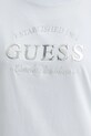 Guess t-shirt bawełniany NINA V5YI12.J1314 niebieski