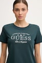 Guess tricou MARINA verde V5YI13.J1314