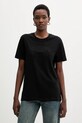 Iceberg tricou din bumbac imprimeu negru F021.6327