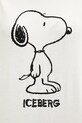 Iceberg t-shirt bawełniany F5B2.6325 beżowy
