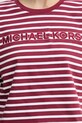 MICHAEL Michael Kors t-shirt bawełniany MT551R9HM7 bordowy