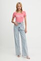 Tričko Guess W5YI05.J1314 oranžová AW25