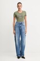 Guess tricou W5YI05.J1314 verde AW25