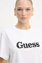 Guess t-shirt in cotone bianco W5YI07.I3Z14