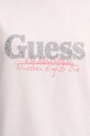 Βαμβακερό μπλουζάκι Guess ροζ W5YI07.I3Z14